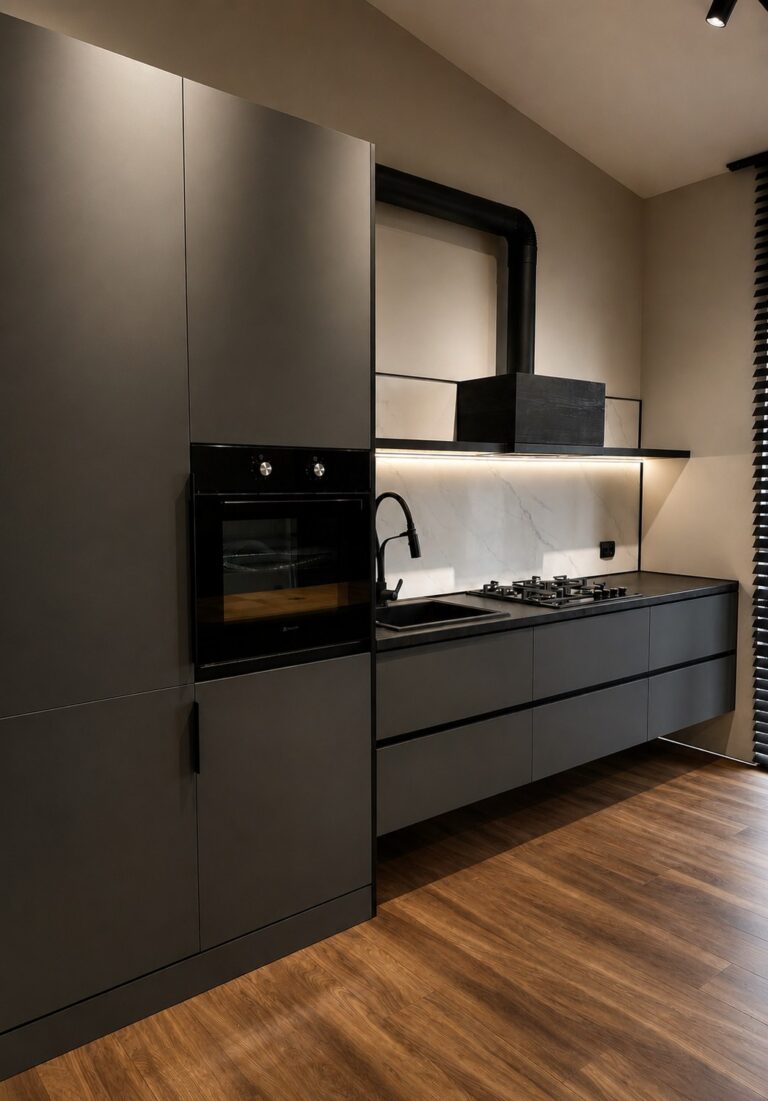 Graphite kitchen