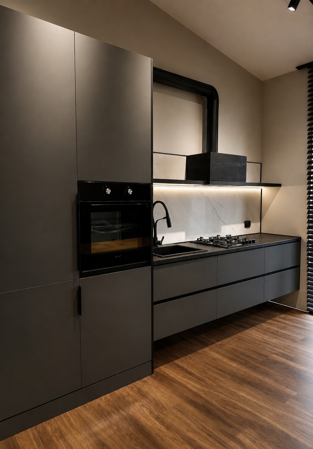 Graphite kitchen